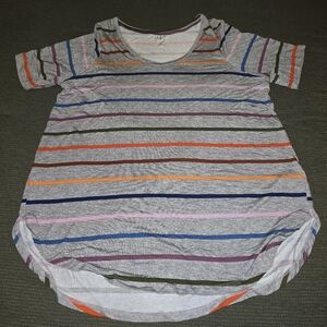 Maurices Multicolor Striped Kids Shirt